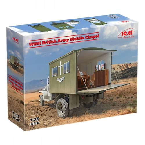 Model Kit Military - WWII British Army Mobile Chapel 1:35 slika 1