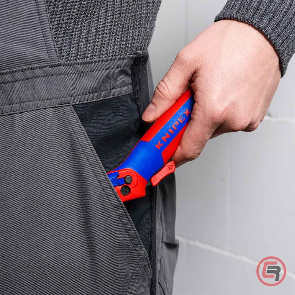 Knipex Nož Za Skidanje Izolacije Sa Kukom i Račna Funkcijom 146 mm - 16 50 145 SB slika 10
