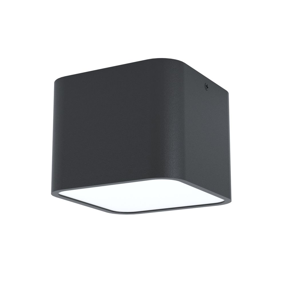 Eglo nadgradna rasvjeta grimasola e27 1x25w crno/bijelo š:140mm v:110mm slika 1