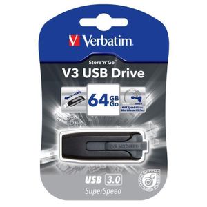 Verbatim V3 USB 64GB 3.0 Grey (49174)