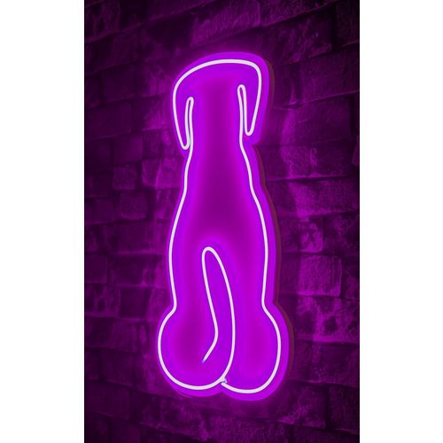 Wallity Ukrasna plastična LED rasvjeta, Doggy - Pink slika 8