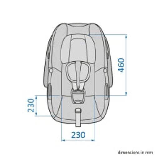 Maxi-Cosi Autosjedalica Pebble S - Tonal Graphite slika 18