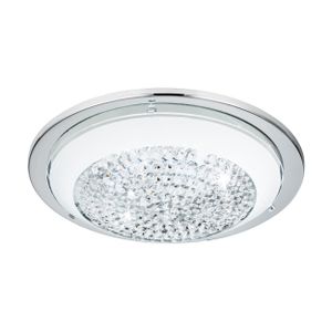 Eglo Acolla plafonjera/1, led, 11w, 950lm, prom 290, krom/staklo/kristali 