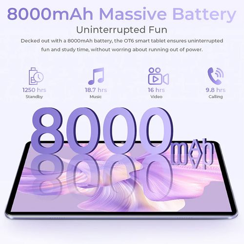 Oukitel OT6 purpleTablet 10.1/16GB/64GB/8000mAh/BT/wifi6/Android13 slika 2