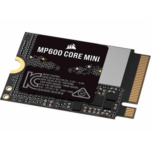 SSD CORSAIR MP600 CORE MINI 1TB/M.2/NVMe/crna slika 8