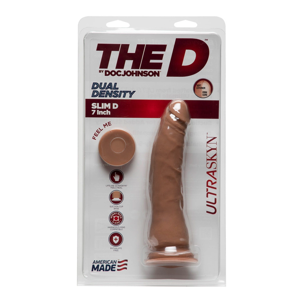 Doc Johnson Thin D - Realistični ULTRASKYN dildo - 7 / 18 cm slika 2
