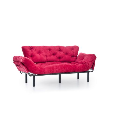 Atelier Del Sofa Trosjed na razvlačenje, Kesten, Nitta Triple - Maroon slika 10