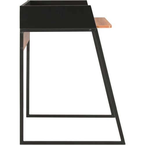 Radni stol crno-smeđi 90 x 60 x 88 cm slika 16