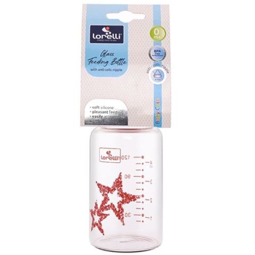 Lorelli Staklena Flašica Sa Anti-Colic Dodatkom 120 Ml slika 3