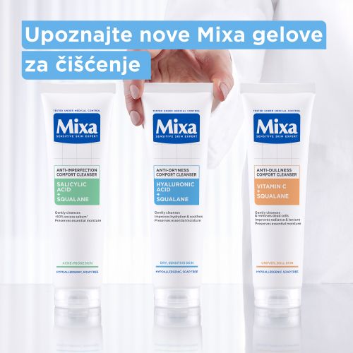 Mixa gel za čišćenje lica protiv suvoće kože​ slika 10