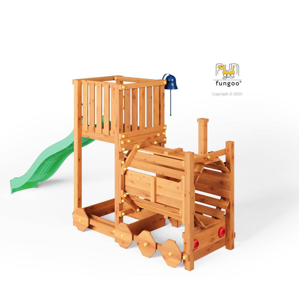 Fungoo Set LOCO - Drveno dječije igralište slika 4