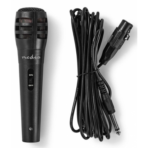 MPWD15BK Karaoke mikrofon, 6.35mm -75 dB+/-3dB Sensitivity, 80 Hz-12 kHz, 5.0m slika 1