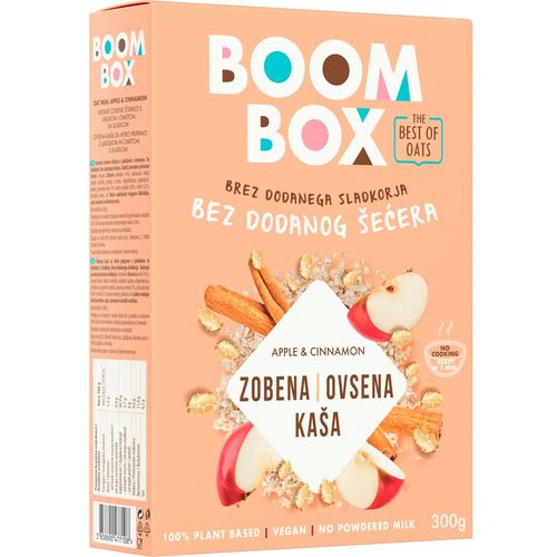 Boom Box Zobena kaša Jabuka-Cimet 300g slika 1