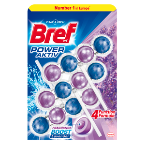 Bref Power Aktiv osvježivač WC šolje Lavander 3x50g