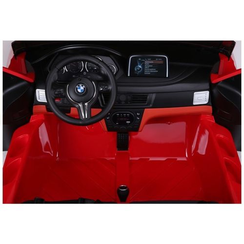 Licencirani BMW X6 M crveni - dvosjed - auto na akumulator slika 7