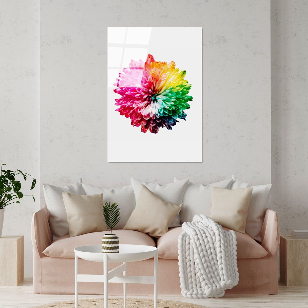 UV-202 Dekorativna Slika na Kaljenom Staklu, 70 x 100 cm, Višebojna slika 3