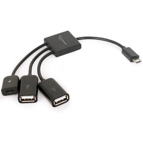 UHB-OTG-02 Gembird OTG HUB 2xUSB na microUSB slika 1