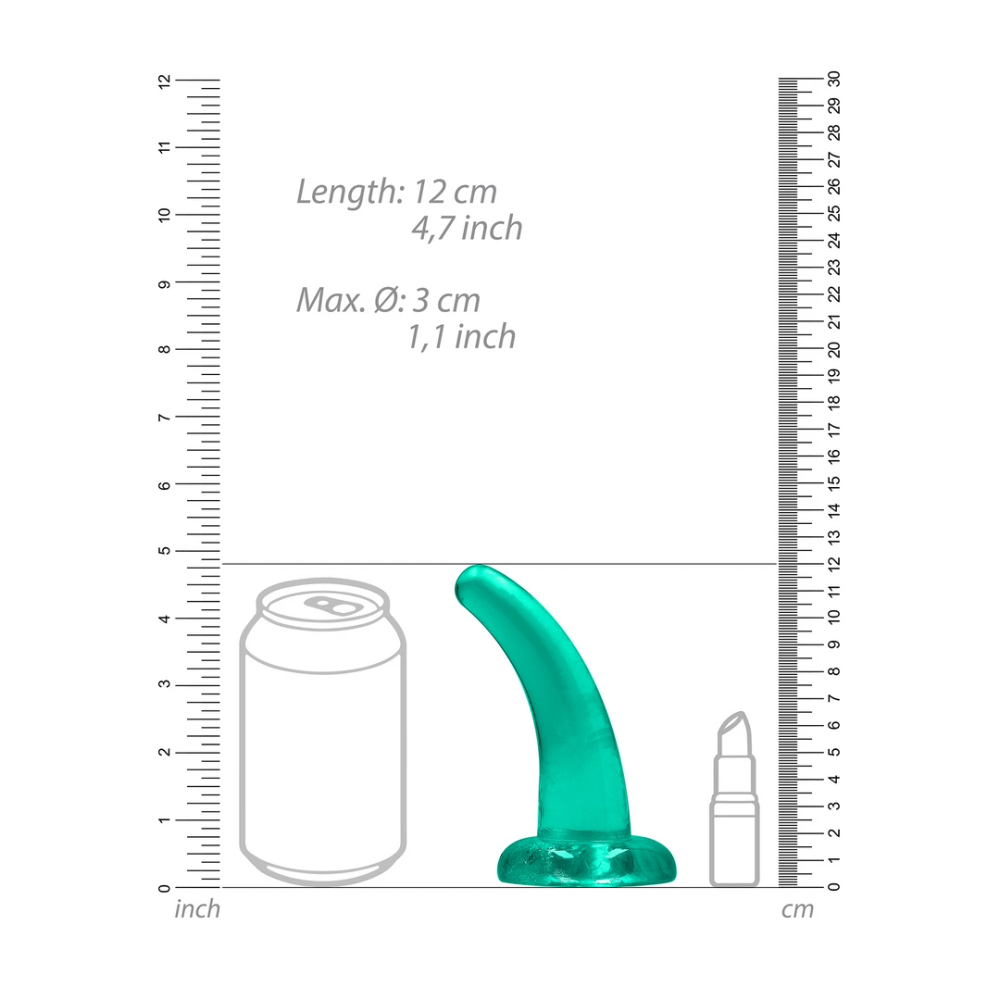 RealRock by Shots nerealističan dildo s vakuumom - 5 / 11,5 cm slika 4