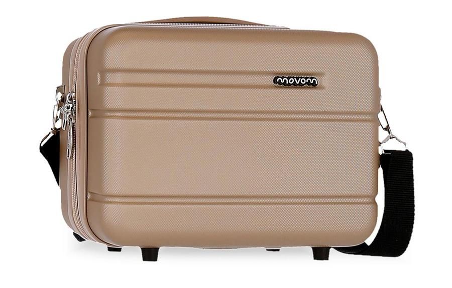 Movom Game Over Beauty Case Nero 24x14x10 Cm - Necessaire Da Viaggio In Poliestere, Compatto Con Maniglia, Unisex