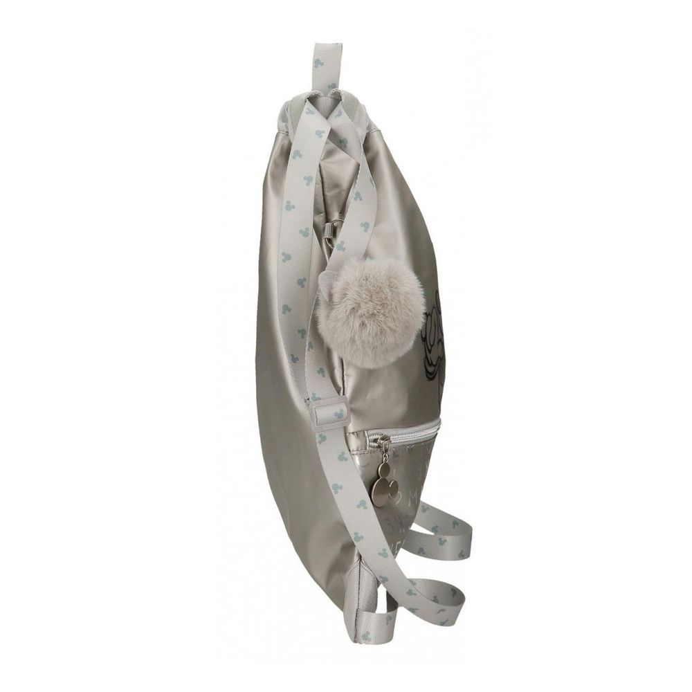 Disney Torba za sport, Mickey 100, 3593821, silver slika 3