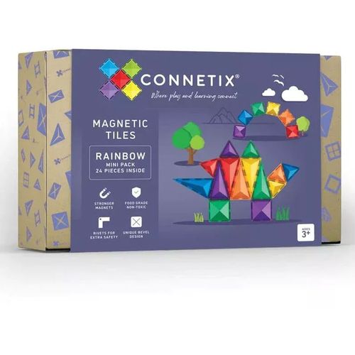 Connetix Magnetni konstruktor Mini Rainbow 24 dela slika 5