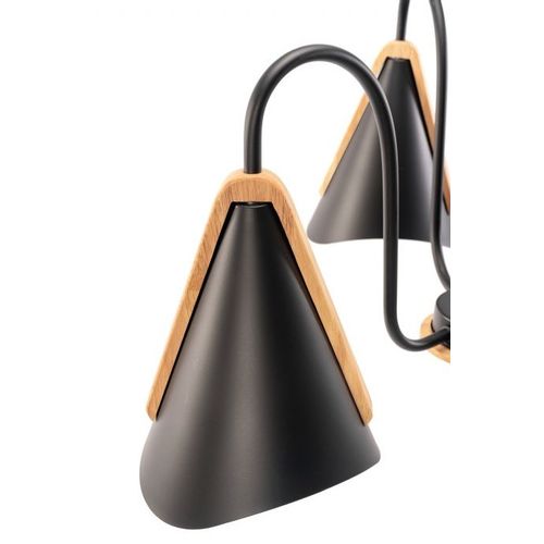 TOOLIGHT Skandinavska stropna svjetiljka s tri ruke Crna APP605-3C slika 3