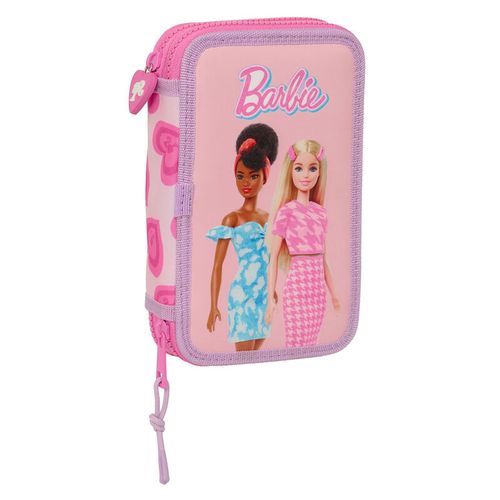 Barbie Love double pencil case 28pcs slika 1