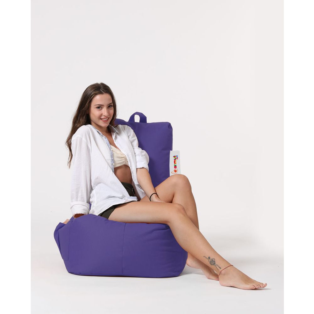 Diamond - Ljubičasti Baštenski Bean Bag slika 9