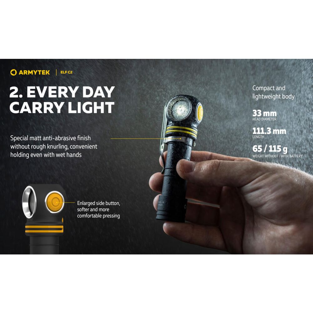 Armytek Baterijska lampa ELF C2 slika 7