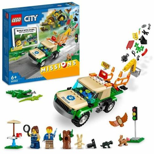 Playset Lego City 60353 Wild Animal Rescue Missions (246 Dijelovi) slika 1