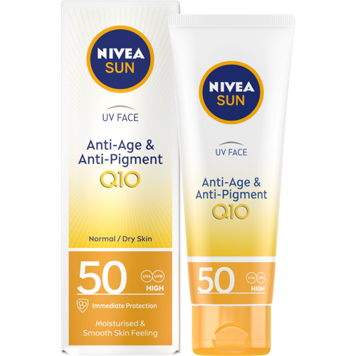 NIVEA Sun Q10 UV Face Anti-Age za zaštitu kože lica od sunca SPF 50 50 ml slika 3
