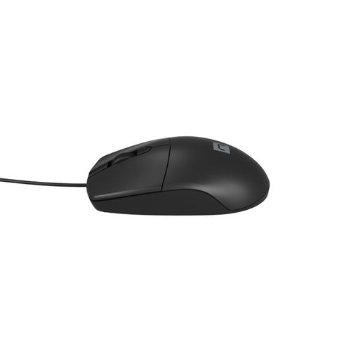 Natec NMY-2021 RUFF PLUS, Optical Mouse 1200 DPI, 3 Buttons, USB, Black, Cable 1,8m slika 2