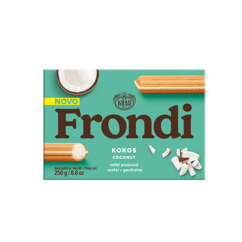 FRONDI vafel kokos 250g slika 1