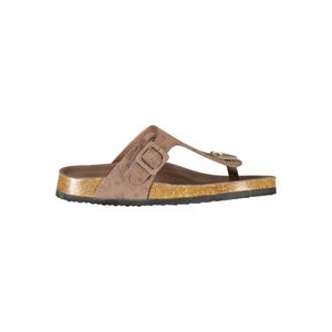 LAURA BIAGIOTTI WOMEN'S BROWN SLIPPER FOOTWEAR