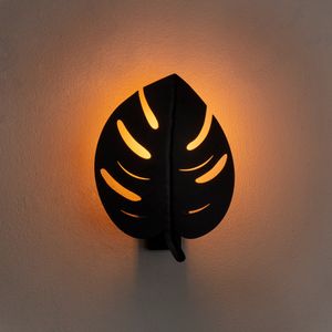 Sivani - MR - 843 Crna Zidna Lampa