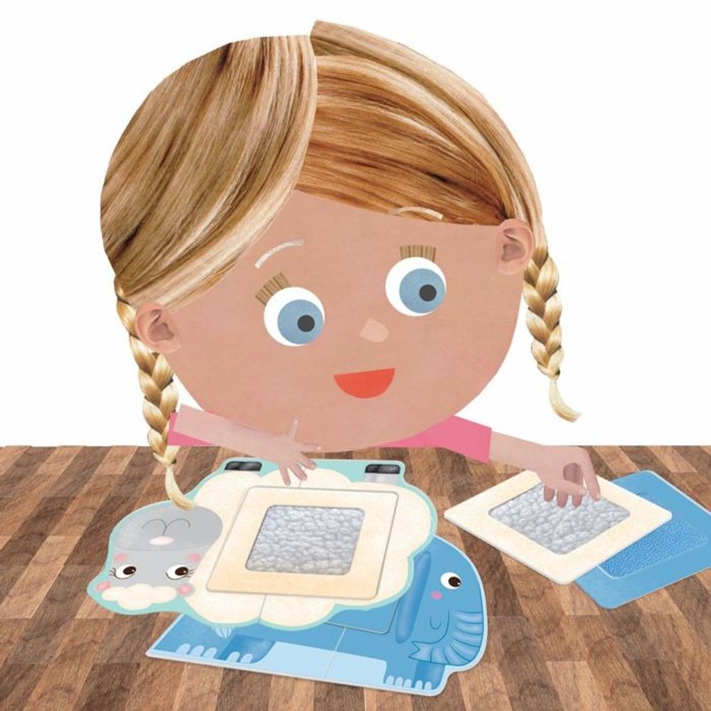 HEADU Edukativna slagalica Montessori Tactile Animals slika 3
