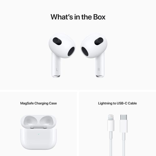 AirPods (3. gen) sa MagSafe kutijicom za punjenje (Bela) MME73ZM A slika 7