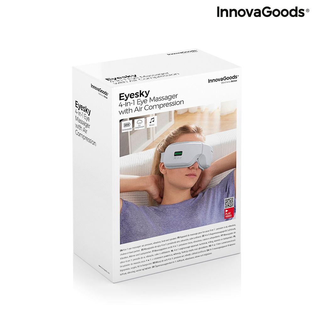 Masažer za oči sa zračnom kompresijom 4 u 1 Eyesky InnovaGoods slika 2