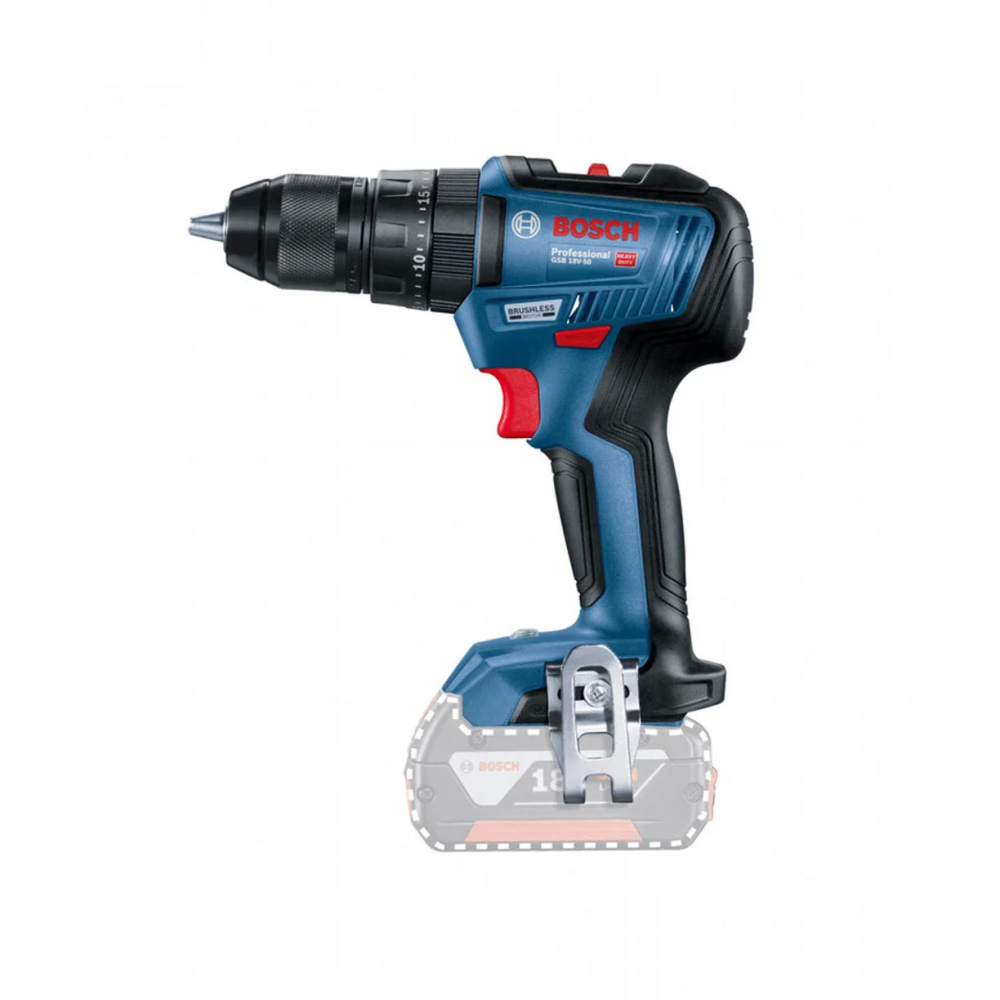 Bosch Izvijač Aku Udarni Gsb 18 V-50 Solo slika 2