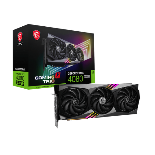 MSI nVidia GeForce RTX 4080 SUPER 16GB 256bit RTX 4080 SUPER 16G GAMING X TRIO grafička karta slika 1