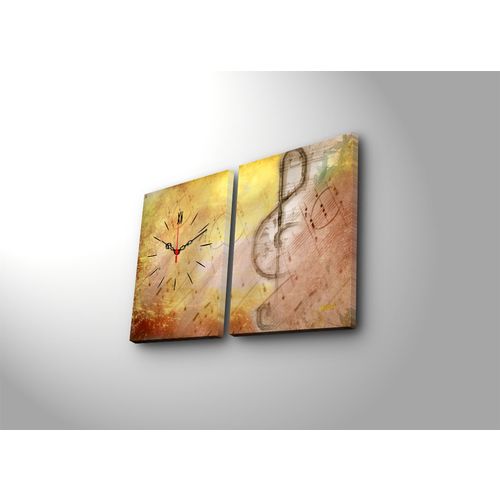 Wallity Zidni sat dekorativni na platnu (2 komada), 2P3040CS-134 slika 3