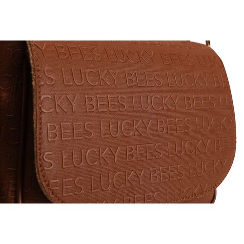 Lucky Bees Ženska torbica AVA smeđa, 1389 - Tan slika 6