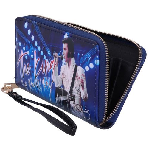 NEMESIS NOW PURSE - ELVIS THE KING OF ROCK AND ROLL 19CM slika 2