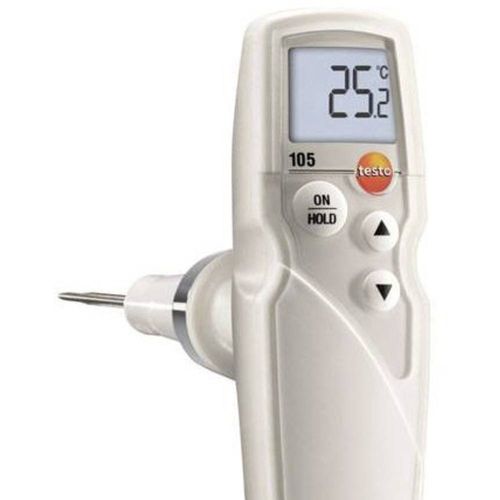 testo 105 ubodni termometar (HACCP)  Mjerno područje temperature -50 do 275 °C Tip tipala K HACCP usklađen slika 2