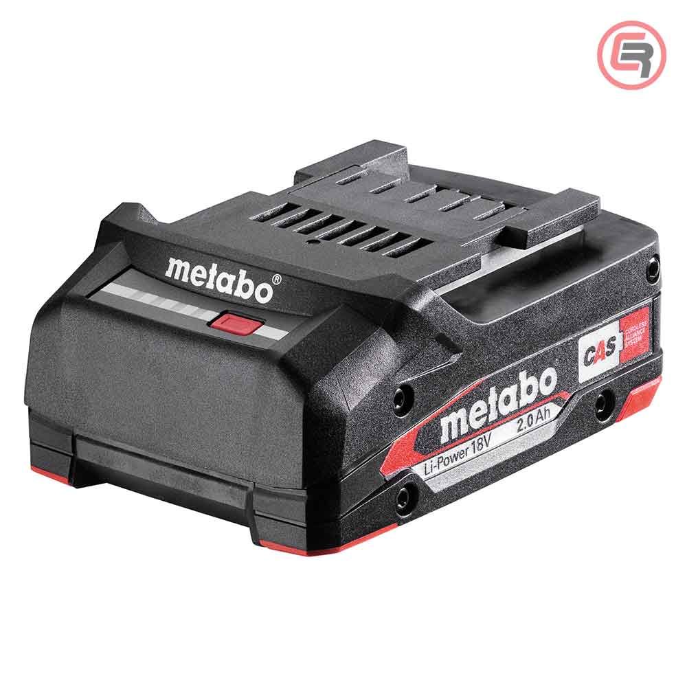 Metabo Baterija 18 V / 2.0 Ah Li-Ion / Li-Power – 625026000 slika 1
