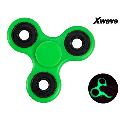 Spinner triangle svetleci u mraku Green slika 1