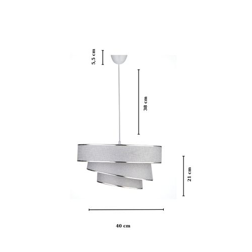 KS-2011 SilverGrey Chandelier slika 5