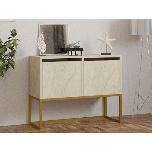 Woody Fashion Komoda ZERMAT, boja Travertine slika 1