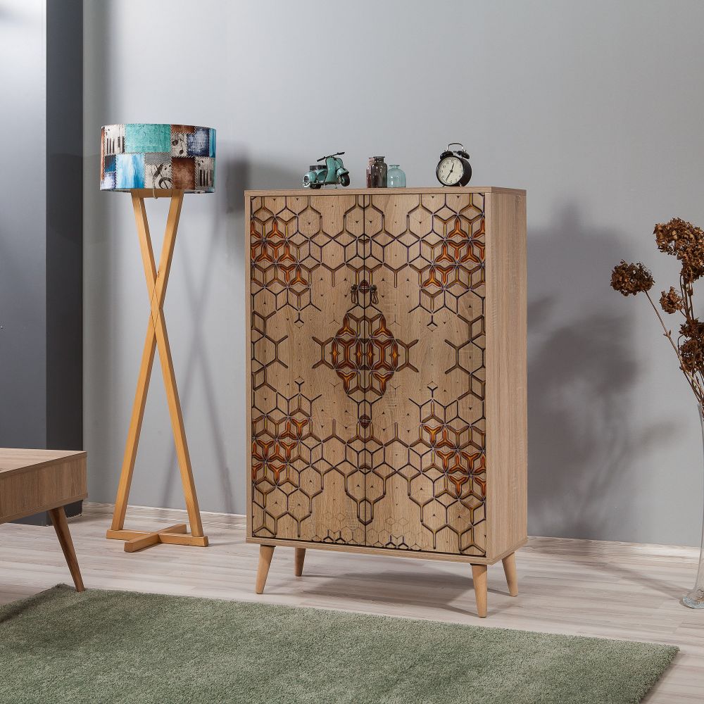Multibox - 720 Sonoma Oak Višenamjenski Kabinet slika 1