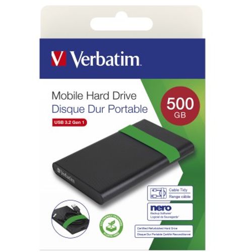 Verbatim HDD 500GB USB 3.2 (53111) slika 2